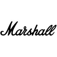 Marshall Amplifiers Decal Sticker - Peel and Stick Sticker Graphic - - Auto, Wall, Laptop, Cell, Truck Sticker for Windows, Cars, Trucks