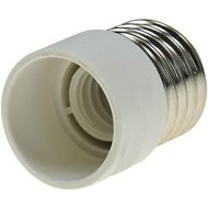 ChiliTec Adapter fuer Leuchtmittel 230V Kunststoff Fassung Lampenadapter Lampensockel fuer LED Lampen, Gluehbirnen, Energiesparlampen Keramik Kunststoff … (E27 auf E14)