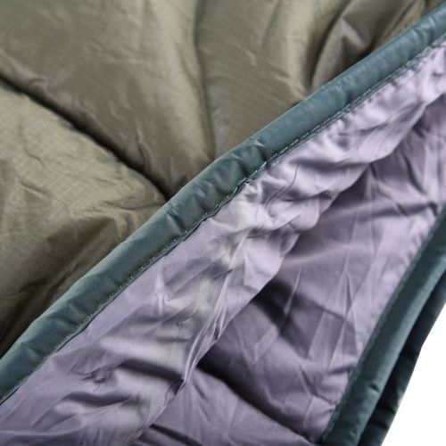  Chill MagiDeal Outdoor Full Length Hammock Underquilt Ultralight Winter Under Quilt Blanket - Army Green