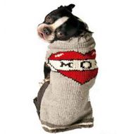 Chilly Dog Tattooed Mom Dog Sweater, Small