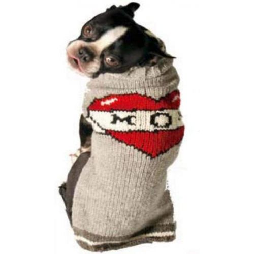  Chilly Dog Tattooed Mom Dog Sweater, Small