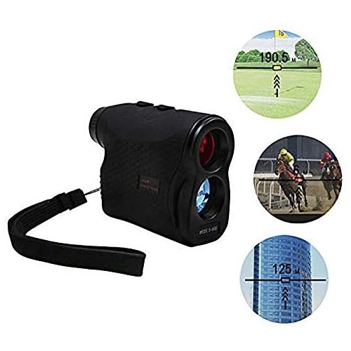  [아마존베스트]Chanhan Rangefinder Golf 600M Laser Rangefinder 6X Waterproof IP54 Monocular Telescope Rangefinder Outdoor Rangefinder for Ranging, Flagpole Lock, Hunting