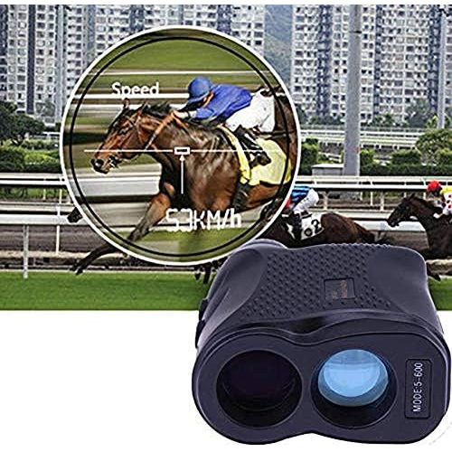  [아마존베스트]Chanhan Rangefinder Golf 600M Laser Rangefinder 6X Waterproof IP54 Monocular Telescope Rangefinder Outdoor Rangefinder for Ranging, Flagpole Lock, Hunting