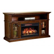 ChimneyFree Wallace Infrared Electric Fireplace Entertainment Center in Empire Cherry - 26MM1264-EPC