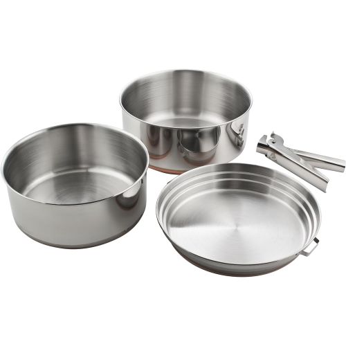  Chinook 41030 Plateau Cookset, Stainless Steel