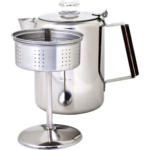  [아마존베스트]Chinook Timberline 9 Cup Stainless Steel Coffee Percolator