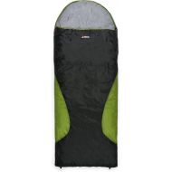 Chinook Sportster Hooded Rectangular 15-Degree Synthetic Sleeping Bag, Green