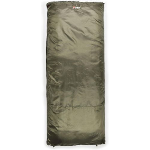  Chinook ThermoPalm Rectangular 50-Degree Synthetic Sleeping Bag, Green