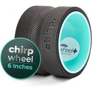 Chirp Wheel Foam Roller - Targeted Back Foam Roller for Back Pain Relief, Deep Tissue Muscle Massage, Trigger Point Round Foam Roller - High Density Foam Roller for Physical Therapy & Exercise