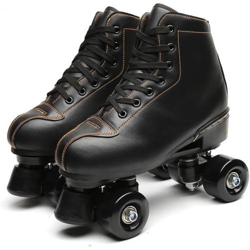  Chiximaxu Outdoor Quad Skates Adult Youth Artistic Roller Skate Boots for Dance Training Competition