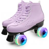 Chiximaxu Children Roller Skates for Girls Boys Beginner Speed Quad Skate Shoes for Adults
