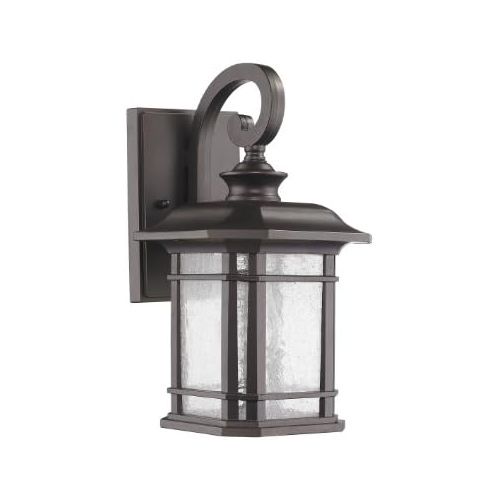  Chloe Lighting CH22021RB17-OD1 Franklin Transitional 1-Light Rubbed Bronze Outdoor Wall Sconce 17 Height