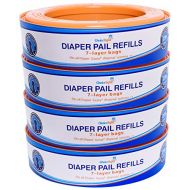 ChoiceRefill Compatible with Diaper Genie Pails, 4-Pack, 1080 Count