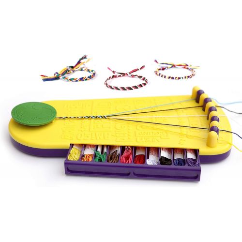  [아마존베스트]Choose Friendship My Friendship Bracelet Maker Kit, Kids Jewelry Kit, Bracelet Craft Kit Jewelry Making Bracelet Kit, Travel Edition