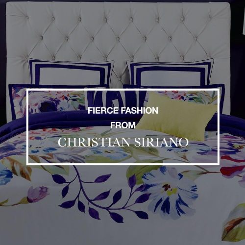  Christian Siriano Dreamy Floral Shower Curtain 72 x 72