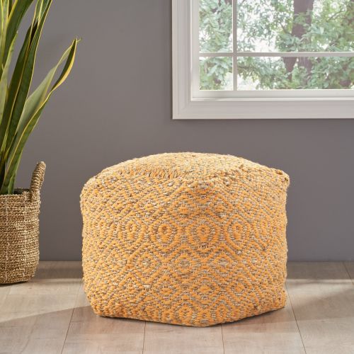  Christopher Knight Home Christophe Knight Home Preston Multicolor Fabric Pouf