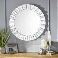 Christopher Knight Home 301978 Harlow Star Wall Mirror Clear
