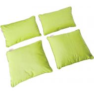GDF Studio Corona Outdoor Patio Water Resistant Pillow Set (4, Green)