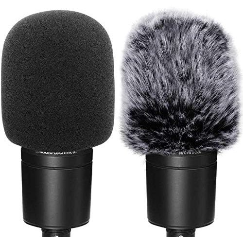  ChromLives Microphone Cover Microphone Windscreen Foam Cover for Blue Yeti, Yeti Pro Condenser Microphone