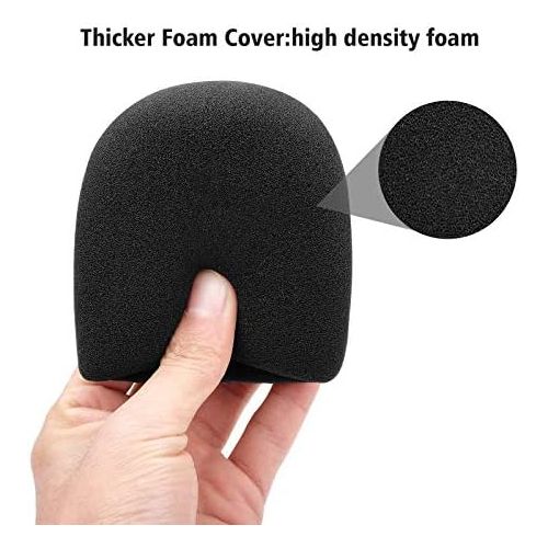  ChromLives Microphone Cover Microphone Windscreen Foam Cover for Blue Yeti, Yeti Pro Condenser Microphone