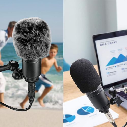  ChromLives Microphone Cover Microphone Windscreen Foam Cover for Blue Yeti, Yeti Pro Condenser Microphone