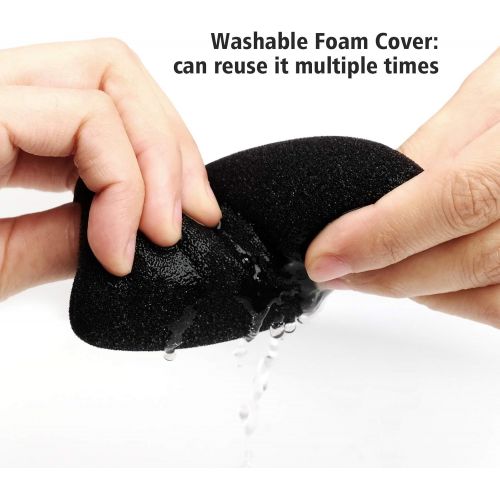  ChromLives Microphone Cover Microphone Windscreen Foam Cover for Blue Yeti, Yeti Pro Condenser Microphone