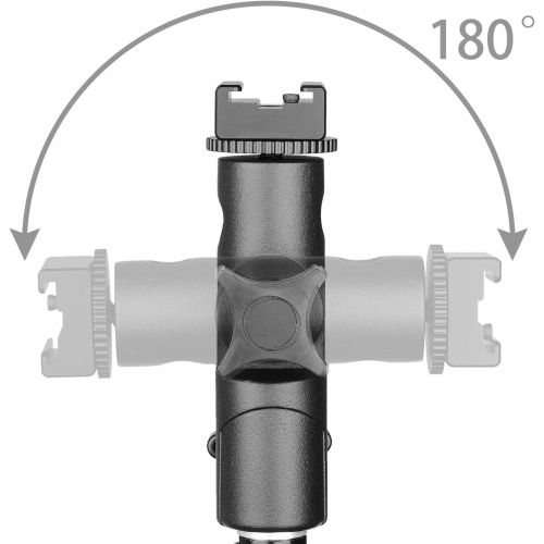  Updated Version Flash Bracket-ChromLives Light Stand Flash Mount Cold Shoe Flash Stand Photography Camera Umbrella Holder Bracket E Type for DSLR Camera Canon Nikon Pentax Olympus