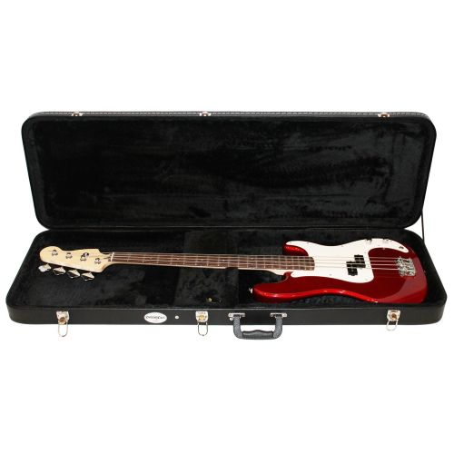  ChromaCast CC-BHC-KIT-3 Bass Guitar Hard Case with Pick Sampler