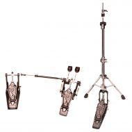 ChromaCast CC-VS-KIT-2 Two Legged Adjustable Hi Hat Stand with Chain Drive Double Bass Pedal