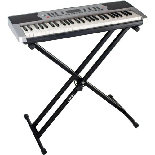  ChromaCast GoDpsMusic CC-KSTAND Double Braced X-Style Pro Series Keyboard Stand