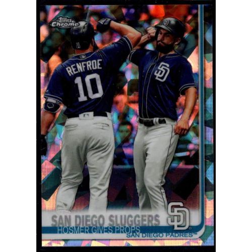  Baseball MLB 2019 Topps Chrome Sapphire Edition #487 San Diego Sluggers/Eric Hosmer