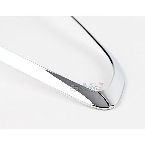  K-589 Chrome Silver Rear Tail Lamp Light Cover Molding Trim for Kia K3/Forte/Cerato 4DR Sedan 2013+