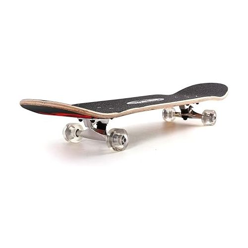  ChromeWheels 31 inch Skateboard Double Kick Skate Board Cruiser Longboard 8 Layer Maple Deck Skateboards for Kids and Beginners