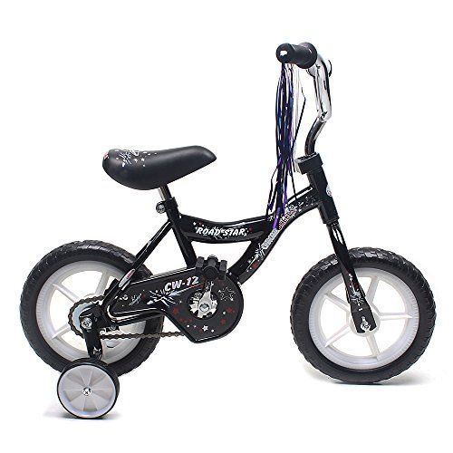  ChromeWheels Kids Bike for Girls and Boys with Training & EVA Wheels, Road Fairy Freestyle Bicycle, for Kids from 3-11 Years Old