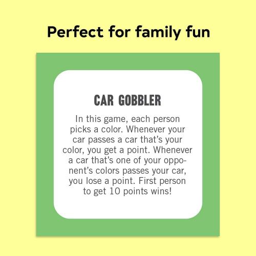  [아마존베스트]Chronicle Books On-The-Go Amusements: 50 Cool Things to Do in The Car: (Screen-Free Boredom Busters for Summer Travel, Activity Ideas for Family Road Trips)