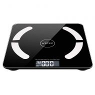 Chuangrong Bluetooth Smart Digital Weighing Scale Body Fat Scale OKOK App Black