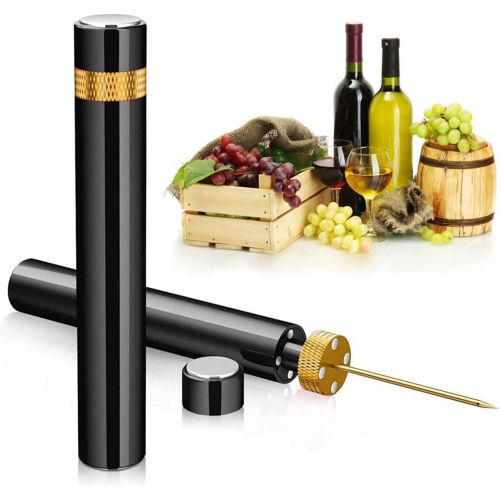  Chumiug Mini Wine Opener Travel Portable Pocket Air Pressure Pump Wine Bottle Opener Assemblable Design Corkscrew 7S Quick Bottle Opening for Home, Restaurant, Party,Wine Lovers