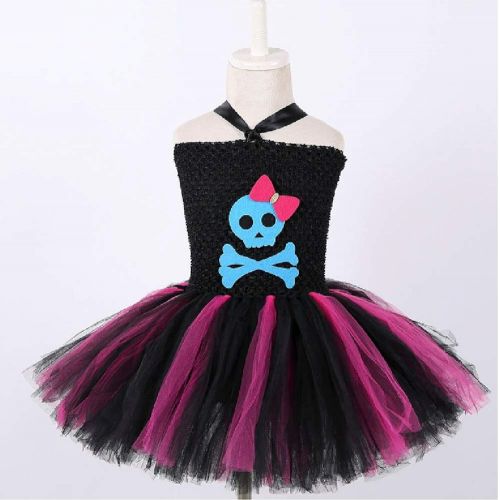  Chunks of Charm Dot Com Skeleton Monster High School Tutu Dress w/Free MH Mask from Chunks of Charm