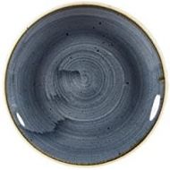 Churchill Stonecast -Coupe Plate Teller- Durchmesser: Ø16,5cm, Farbe wahlbar (Blueberry)
