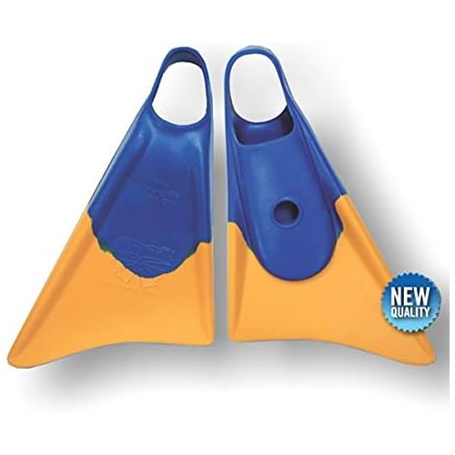  Churchill Bodyboard Flosse CHURCHILL Makapuu L Blue/Yellow