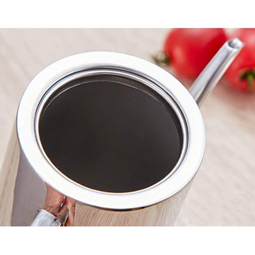  Chusea Premium Seasoning Box 304 Stainless Steel Controllable Oil Oilproof Oil Oil Control Edible Lecythus Soy Sauce Bottle Kitchen Supplies Storage (Size : 400ml) (Size : 700ml)