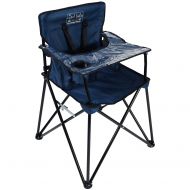 Ciao! baby ciao! baby Portable High Chair for Travel, Fold Up High Chair with Tray, Navy