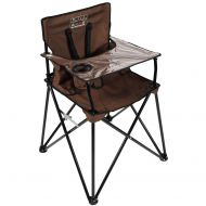 Ciao! baby ciao! baby Portable High Chair for Travel, Fold Up High Chair with Tray, Chocolate