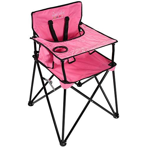  [아마존베스트]Ciao! baby ciao! baby Portable Travel Highchair, Pink