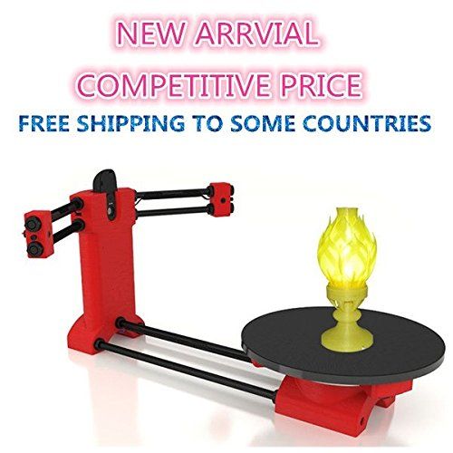  Reprap Ciclop 3d scanner DIY kit,3d Open source Portable 3d scanner