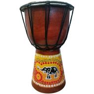 [아마존베스트]Ciffre DjembeLarge selection of Premium Djembe/Bongo Drums Are Available Elephant African Art 20303540506070cm with or without case M/NATURAL QUALITY Ca