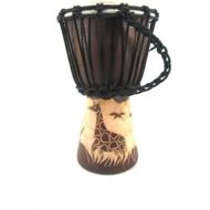 [아마존베스트]Ciffre 30 cm Professional Djembe Drum Childrens Bongo Giraffe Good Sound Fair Trade