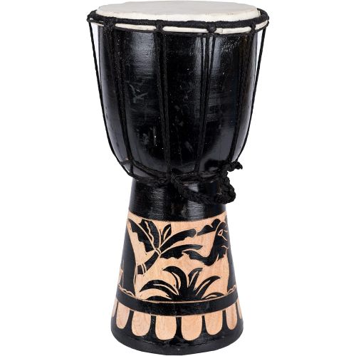  [아마존베스트]Ciffre Djembe Drum Bongo Elephant 40 cm Black A1