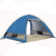 Cigkany-SP Tents Beach Tent Portable Sun Shelter Automatic Instant Family UV Protection Canopy 3-4 Person Pop Up Tent for Hiking Picnicing Outdoor Ultralight Canopy Cabana Tents wi