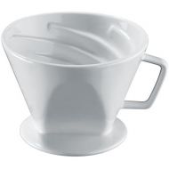 Cilio Kaffeefilter Vienna, Gr.4, Porzellan, weiss, 14 x 14 x 11 cm